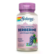 Vital Extracts Berberine With Oregon Grape 250mg 60 Veg Caps, Solaray - Veg Caps