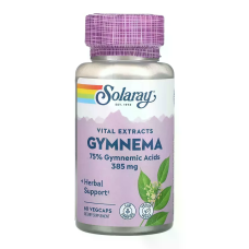 Vital Extracts Gymnema 385mg 60 Veg Caps, Solaray - Veg Caps
