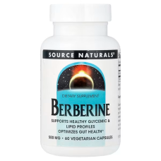 Berberine 500mg 60 Caps, Source Naturals - Caps