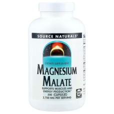 Magnesium Malate 200 Caps, Source Naturals - Caps