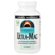 Ultra-Mag Magnesium Complex 120 Tabs, Source Naturals - Tabs