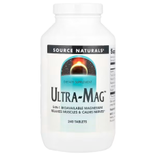 Ultra-Mag Magnesium Complex 240 Tabs, Source Naturals - Tabs