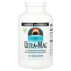 Ultra-Mag Magnesium Complex 360 Veg Caps, Source Naturals - Veg Caps