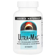 Ultra-Mag Magnesium Complex 60 Tabs, Source Naturals - Tabs