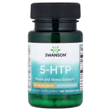5-HTP 100mg 60 Caps, Swanson - Caps