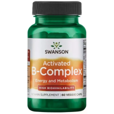 Activated B-Complex High Bioavailability 60 Veg Caps, Swanson - Caps