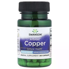 Albion Copper 2mg 60 Caps, Swanson - Caps
