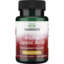 Alpha Lipoic Acid 300mg 60 Caps, Swanson - Caps