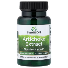 Artichoke Extract 250mg 60 Caps, Swanson - Caps