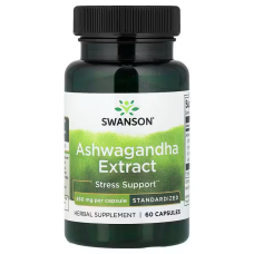 Ashwagandha Extract 450mg 60 Caps, Swanson - Caps