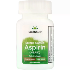 Aspirin NSAID 360 Tabs, Swanson - Tab