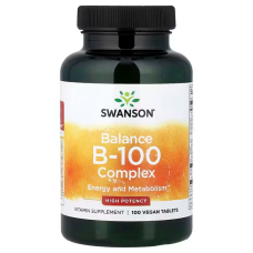 Balance B-100 Complex High Potency 100 Caps, Swanson - Caps