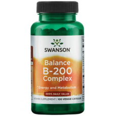 Balance B-200 Complex 100 Veg Caps, Swanson - Caps