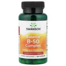 Balance B-50 Complex 100 Caps, Swanson - Caps