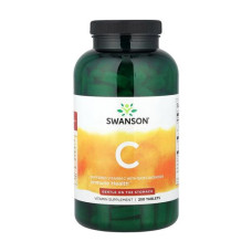 Buffered Vitamin C 1000mg with Bioflavonoids 250 Tabs, Swanson - Tabs