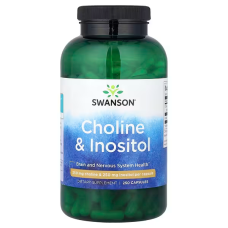 Choline & Inositol 250mg 250 Caps, Swanson - Caps