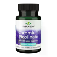 Chromium Picolinate 200mcg 100 Caps, Swanson - Caps