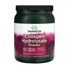 Collagen Hydrolysate Powder 454g, Swanson - Unflavoured