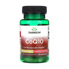 CoQ10 Maximum Strength 200mg 30 Caps, Swanson - Caps
