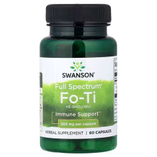 Full Spectrum Fo-Ti He-Shou-Wu 500mg 60 Caps, Swanson - Caps