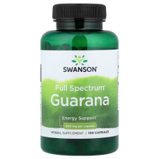 Full Spectrum Guarana 500mg 100 Caps, Swanson - Caps