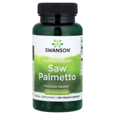 Full Spectrum Saw Palmetto 540mg 100 Veg Caps, Swanson - Veg Caps