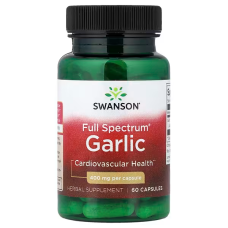Garlic 400mg 60 Caps, Swanson - Caps