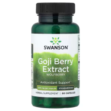 Goji Berry Extract 500mg 60 Caps, Swanson - Caps