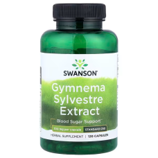 Gymnema Sylvestre Extract 300mg 120 Caps, Swanson - Caps