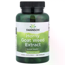 Horny Goat Weed Extract 500mg 120 Caps, Swanson - Caps