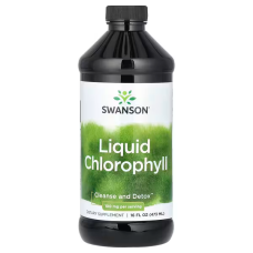 Liquid Chlorophyll 473ml, Swanson - Mint