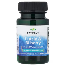 Lutein & Bilberry 60 Softgels, Swanson - Softgels