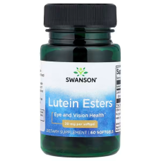 Lutein Esters 20mg 60 Softgels, Swanson - Softgels
