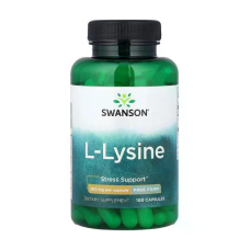 Lysine 500mg 100 Caps, Swanson - Caps