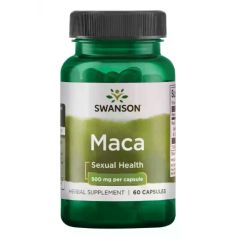 Maca 500mg 60 Caps, Swanson - Caps