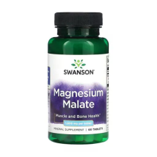 Magnesium Malate 60 Tabs, Swanson - Tabs