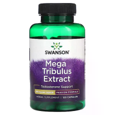Mega Tribulus Extract 250mg 120 Caps, Swanson - Caps