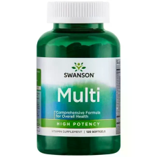 Multi High Potency 120 Softgels, Swanson - Softgels