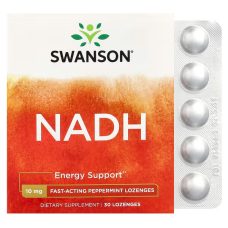 NADH 10mg 30 Tabs, Swanson - Tabs