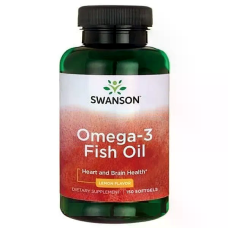 Omega 3 Fish Oil 150 Softgels, Swanson - Softgels