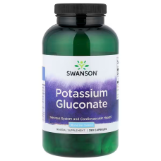 Potassium Gluconate 99mg 250 Caps, Swanson - Caps