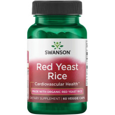 Red Yeast Rice 600mg 60 Caps, Swanson - Caps