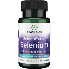 Selenium 200mcg 60 Caps, Swanson - Caps