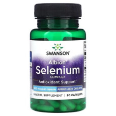Selenium 200mcg 90 Caps, Swanson - Caps