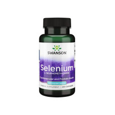 Selenium L-Selenomethionine 100mcg 200 Caps, Swanson - Caps
