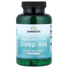 Sleep Aid Melatonin-Free 120 Caps, Swanson - Caps