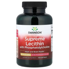 Supreme Lecithin with Phosphatidylcholine 400mg 300 Softgels, Swanson - Softgels