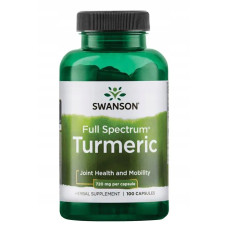 Turmeric 720mg 100 Caps, Swanson - Caps