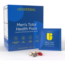 Mens Total Health Pack 30 Pill Packs, Universal Nutrition - Packs