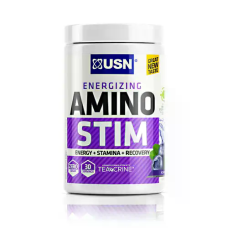 Amino STIM Energy 30 Servings 285g, USN - Blue Raspberry